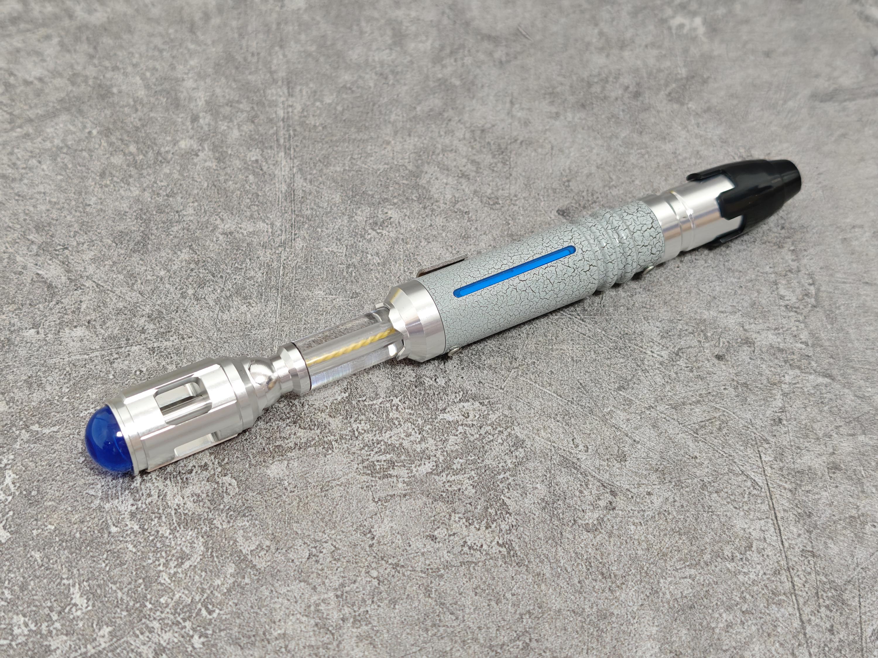 10th Doctor Who Sonic Screwdriver Metal Cosplay Props Matt Smith Doctor ...