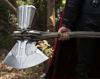 Thor Stormbreaker Axe, Thor Axe, Thor Hammer, Thor Cosplay 1/1 Scale Movie Prop, Thor Stormbreaker Hammer