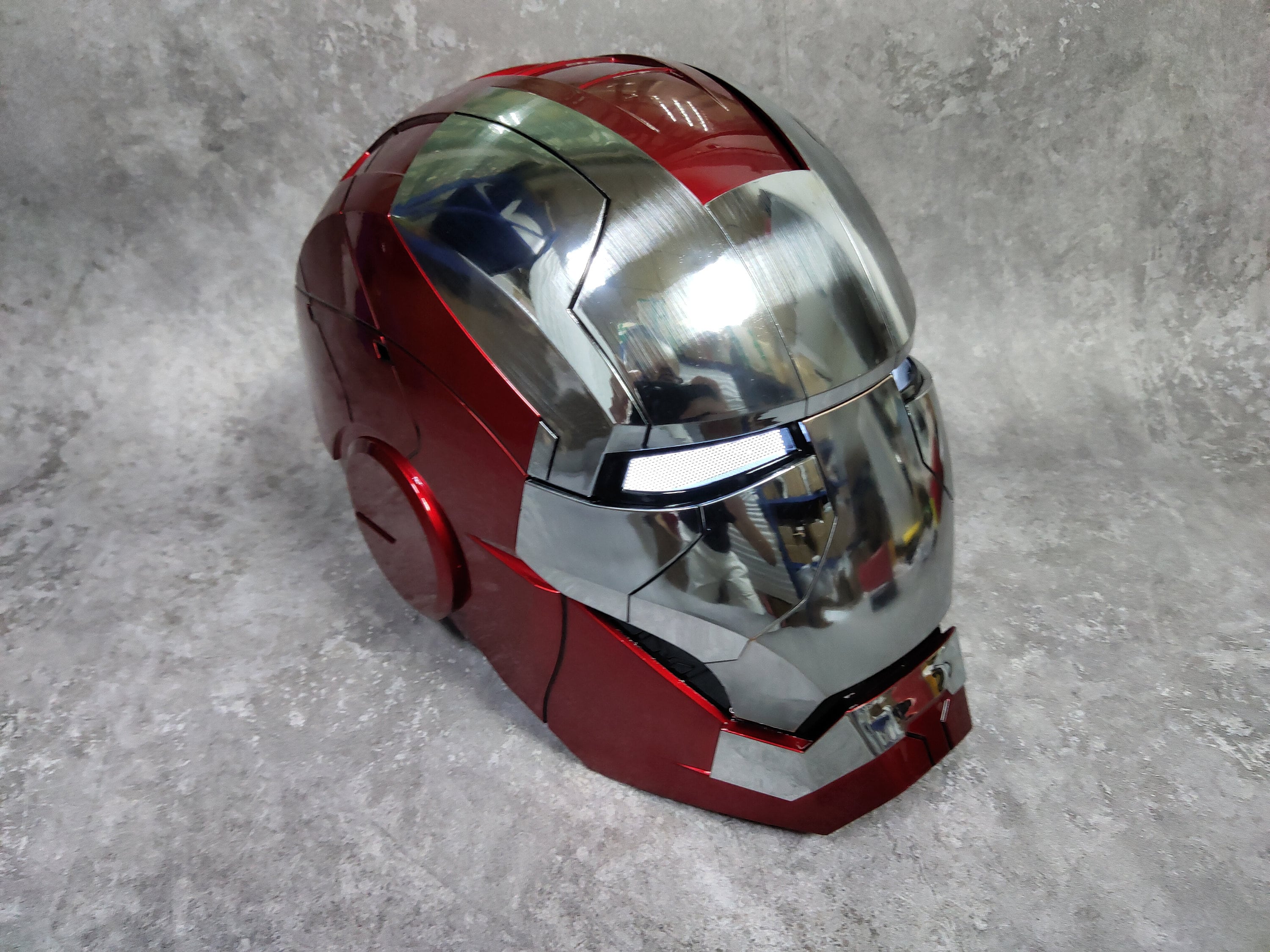 Iron Helmet Mark 5 Helmet MK5 Ironman With Sounds - Etsy