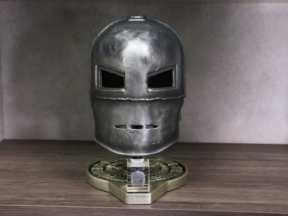 Iron Man Helmet Metal Mark 1 Helmet, Ironman Helmet, Iron Man Cosplay 1/1  Scale Movie Prop Replica With Stand 