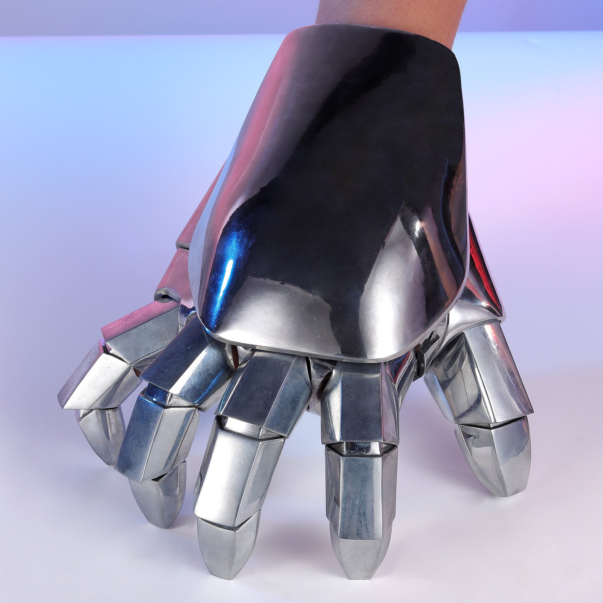 Iron Man Glove Metal Mark 2 Wearable Gauntlet Armor with LED Etsy