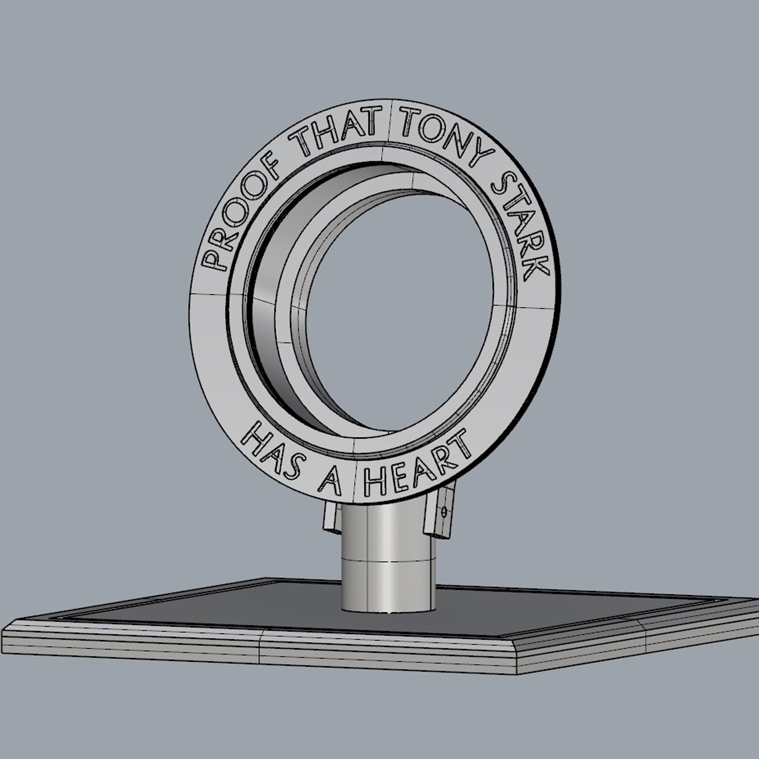 カスタム アーク リアクター MK 1 & MK2 モデル ランプ アイアンマン