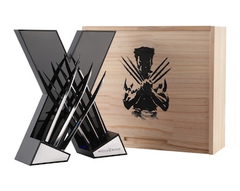 Wolverine Claws X-Men Steel Wolverine Metal Blade Claws Dagger Logan DC Collection Cosplay 1:1 Metal Claws Wearable Movie Props