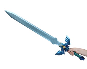 Metal Master Sword Legend of Zelda Master Sword Full-Size Video Game Cosplay Replica Tears of the kingdom Breath of the Wild Ocarina of Time