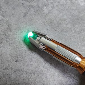 11th Doctor Who Sonic Screwdriver Metal Cosplay Props Eleventh Doctor's ...