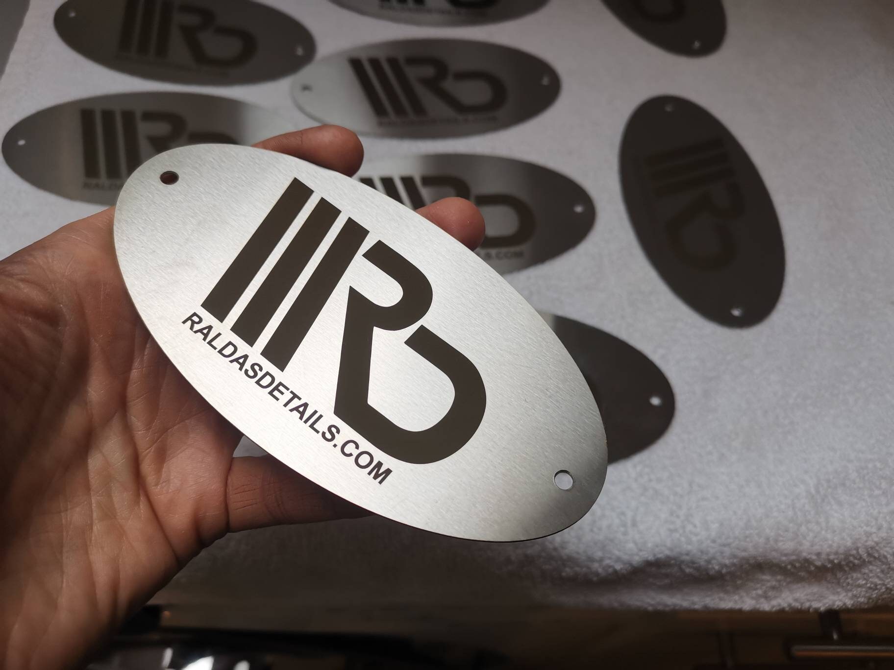 Metal Plates Customized Size with engraving Stainless steel Etsy