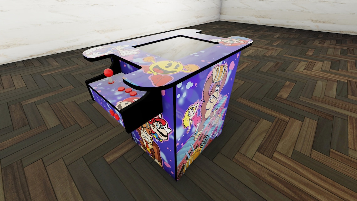 Arcade Cocktail Kit With Controller Design Plans Etsy