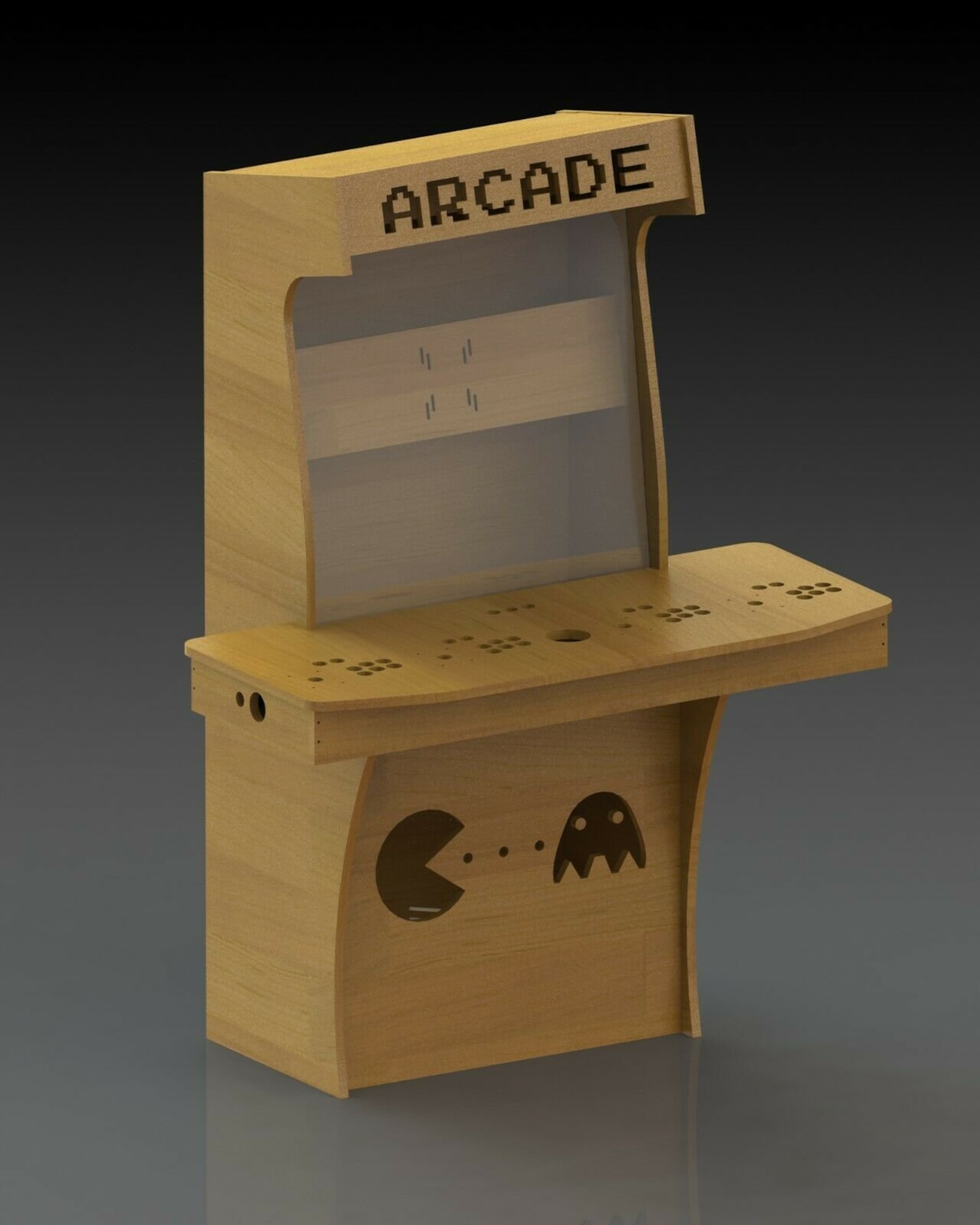 Arcade Machine 4 Player Flat Pack BRAND NEW DESIGN Etsy