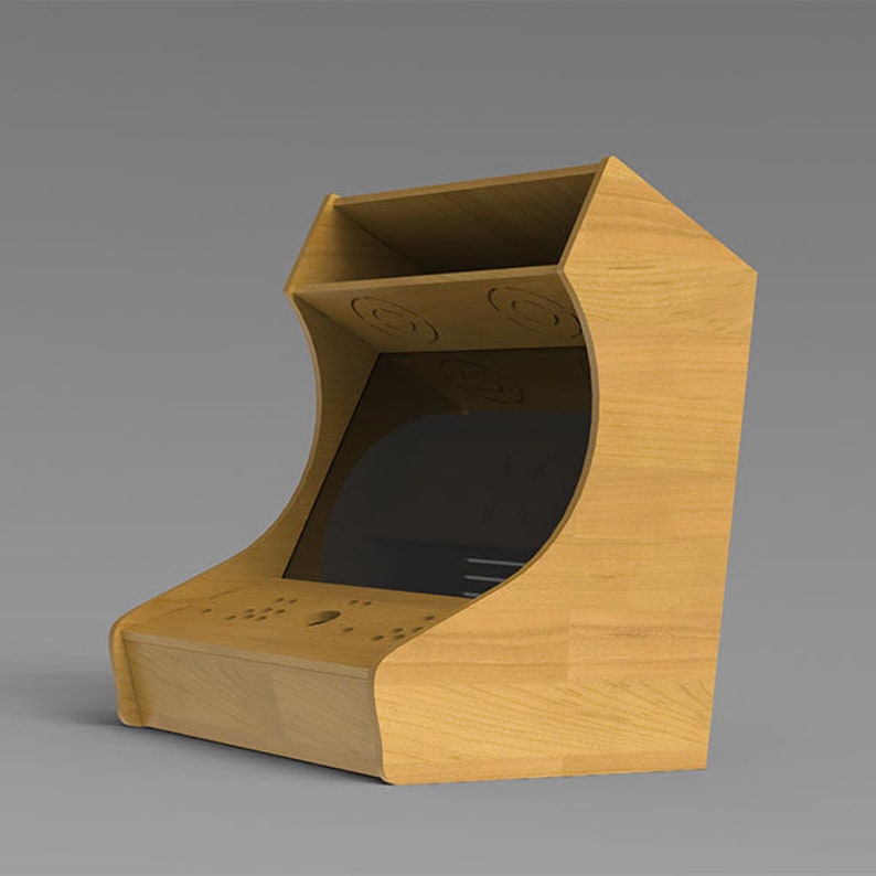 27 Bartop Arcade Machine Flat Pack Build It Your Way Etsy