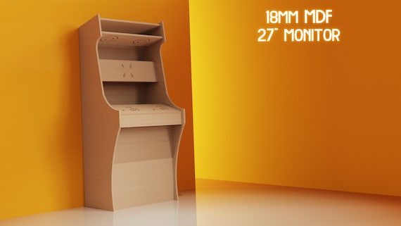 Upright Arcade Machine Design Digital Plan Arcade Machine - Etsy