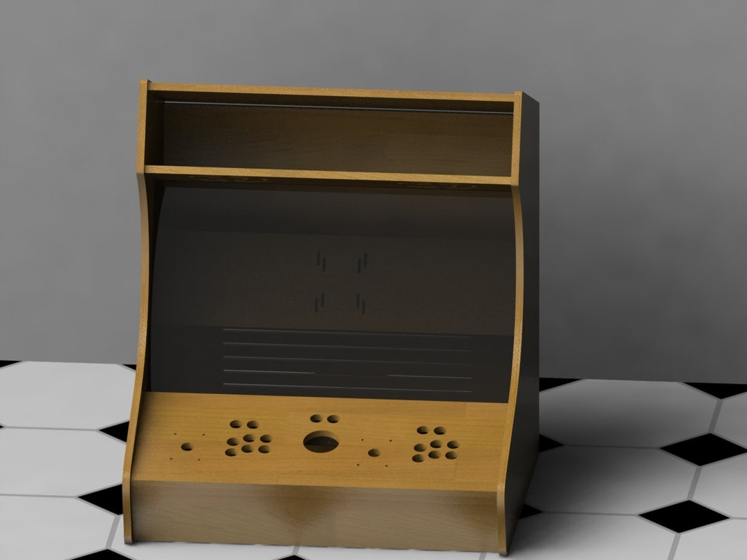 32 Bartop Arcade Machine Flat Pack Build It Your Way Etsy