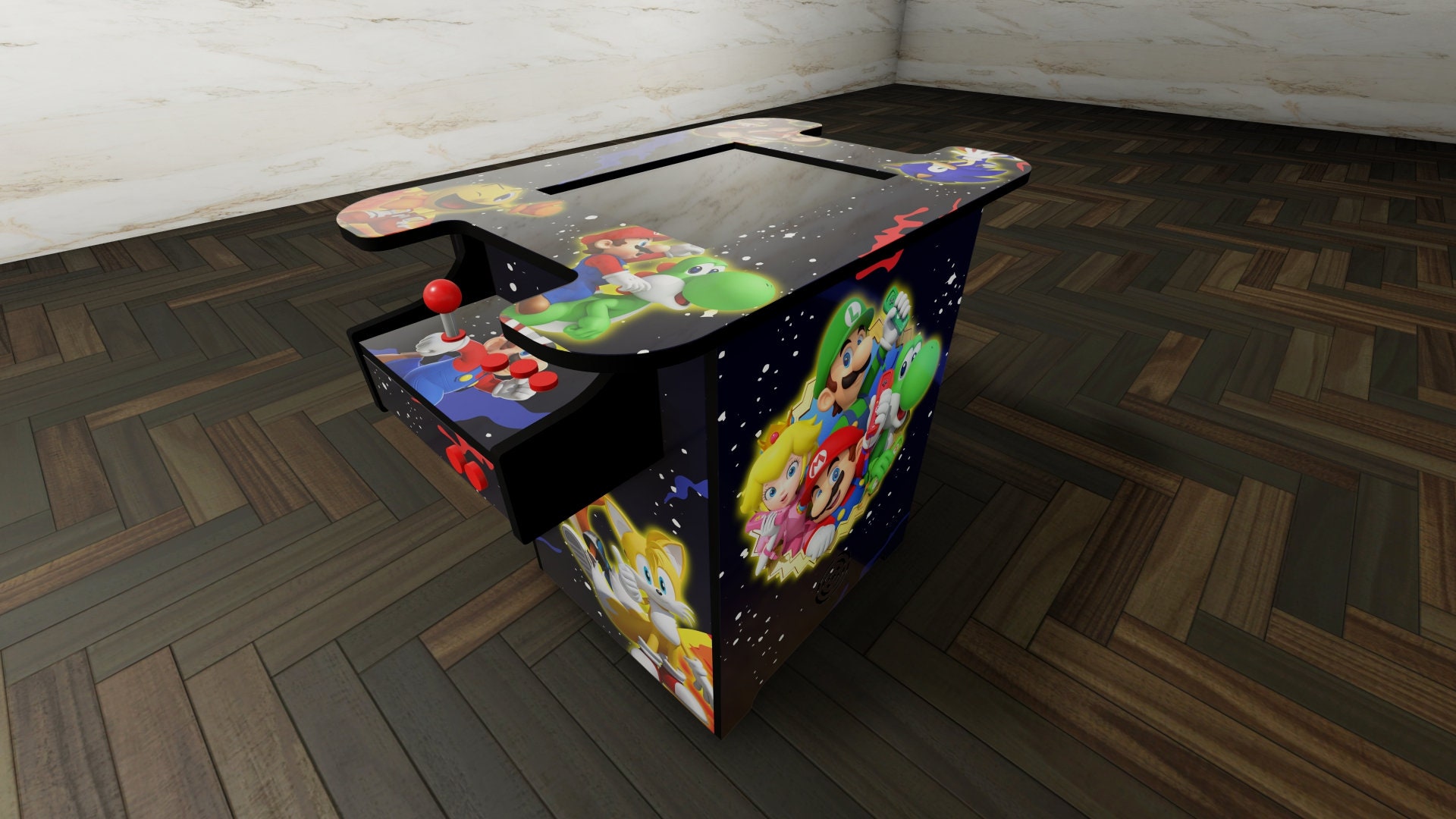 Arcade Cocktail Kit With Controller Design Plans Etsy Canada