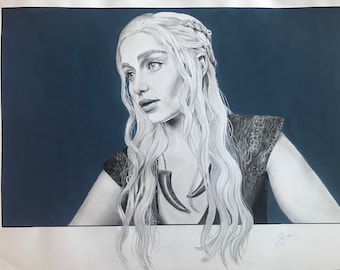 Limited Edition Fine Art Prints - Daenerys Targaryen