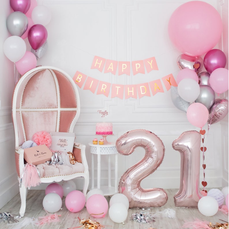 etsy 21st birthday decorations