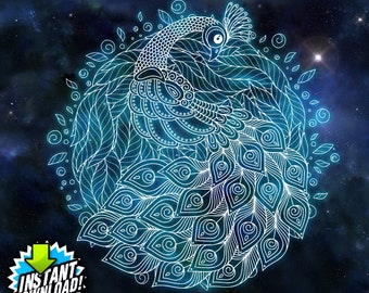 Download Peacock Svg Etsy