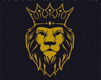 Free Free 62 Lion Head With Crown Svg SVG PNG EPS DXF File