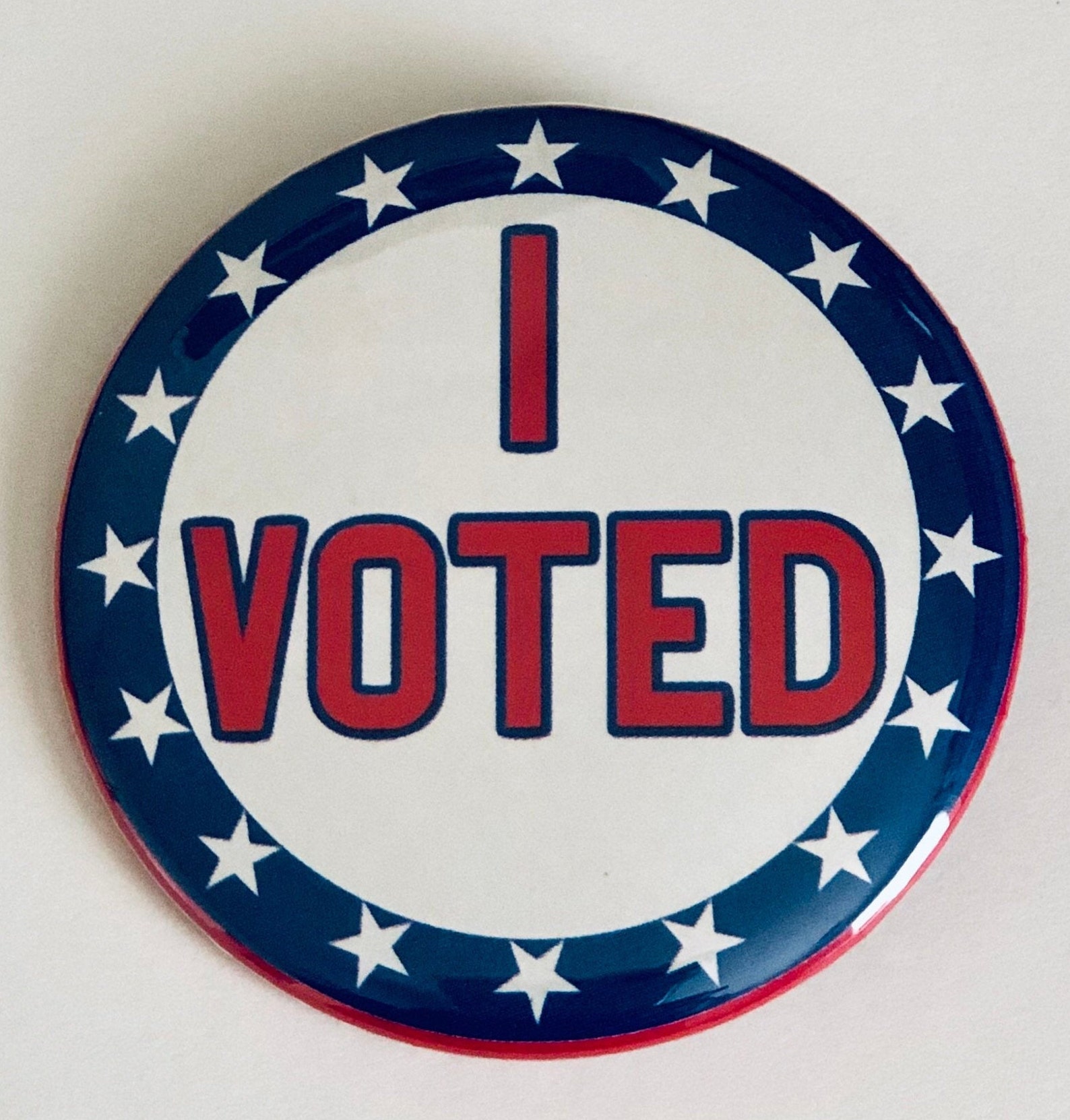 I Voted Button, I Voted Pin, 1.25 Inch or 2.25 I Voted Button - Etsy