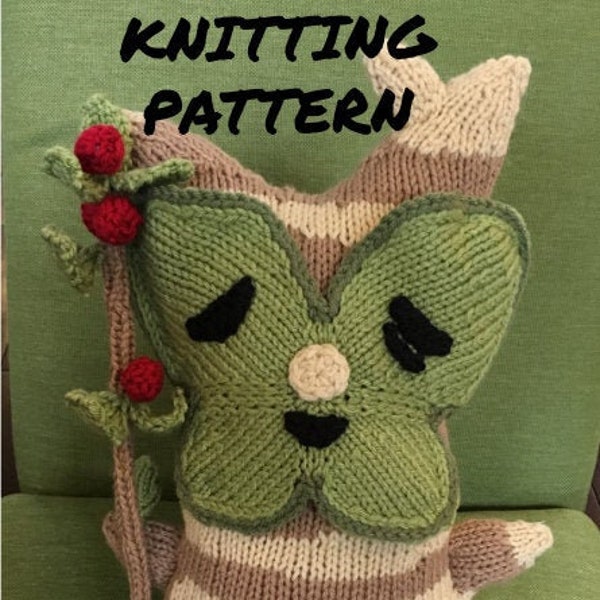 Korok with Branch - Knitting Pattern PDF