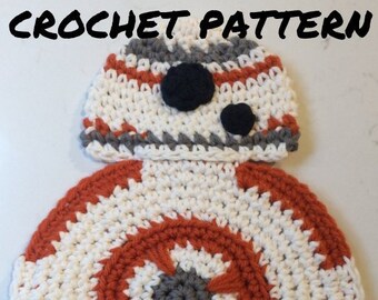 Agarradera BB-8 - Patrón de Ganchillo PDF