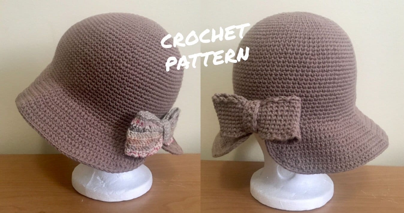 ハット Natural Lapia Cloche Hat Silvia (2 colors) Cloche Hat - Etsy