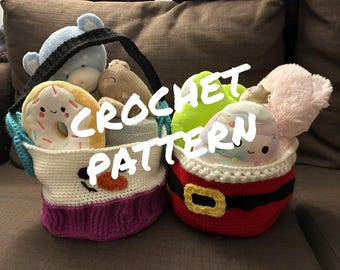 Christmas Baskets Bundle - Crochet Pattern PDF