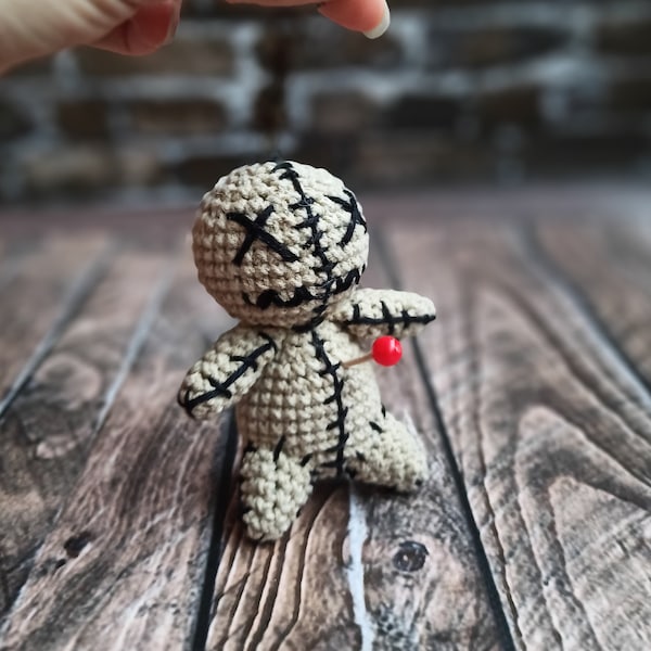 Voodoo Doll Keychain Etsy