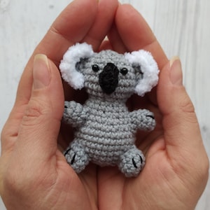 Koala toy bear woodland animal Crochet Koala bear Cute Koala keychain woodland nursery stuffed koala toy Australian animal