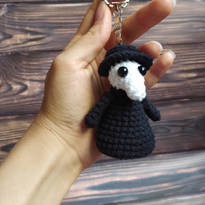 Muñeca doctora de la peste Juguete del doctor de la peste Juguete de halloween Monstruo, juguetes de decoración de Halloween Juguete monstruo en miniatura Lindo regalo gótico Estilo gótico