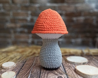 Mushroom Crochet Pattern: Amigurumi Toy (PDF Pattern)