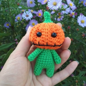 Pumpkin toy Pumkin baby monster halloween toy cute monster halloween gift keychain pumpkin child, Halloween decor toys Miniature monster toy