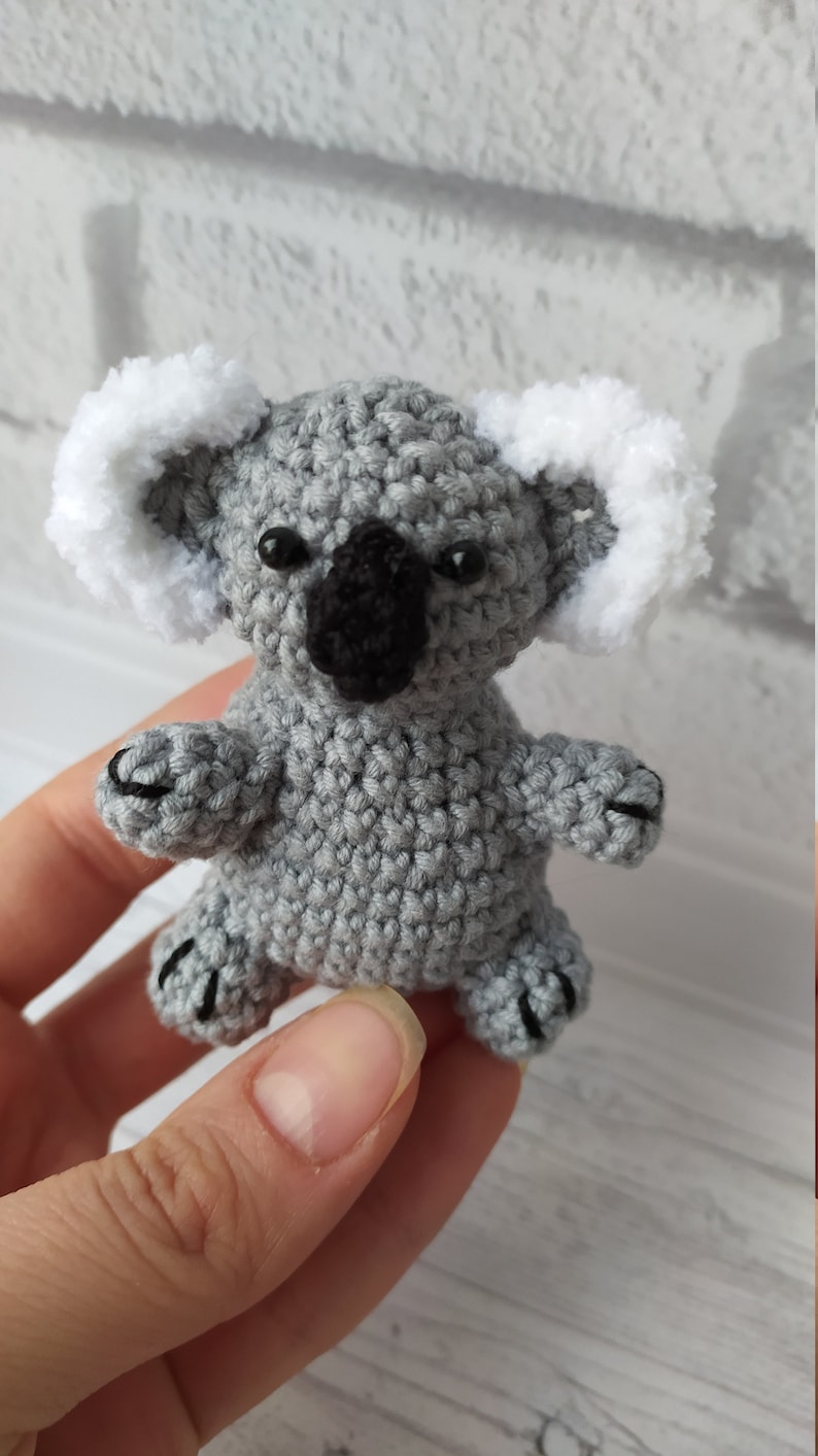 Crochet Pattern Koala Toy Easy Pattern Australian Koala Etsy