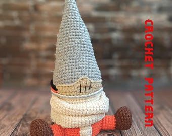 Creepy Crochet Gnome Pattern: Horror Halloween Gonk (PDF Pattern)