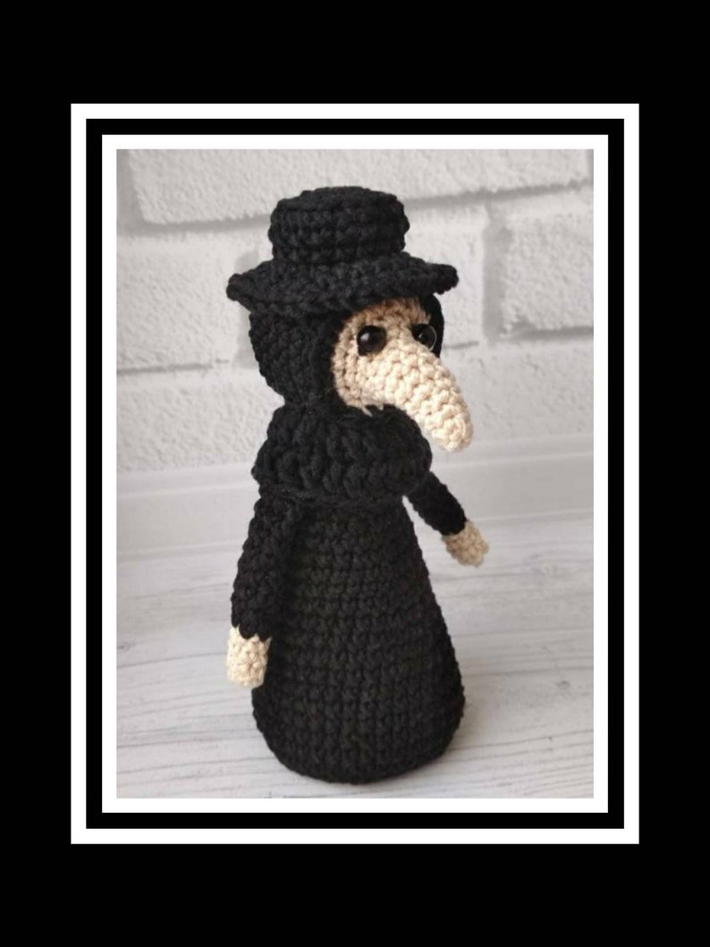 Plague doctor doll Plague doctor toy Monster halloween toy | Etsy