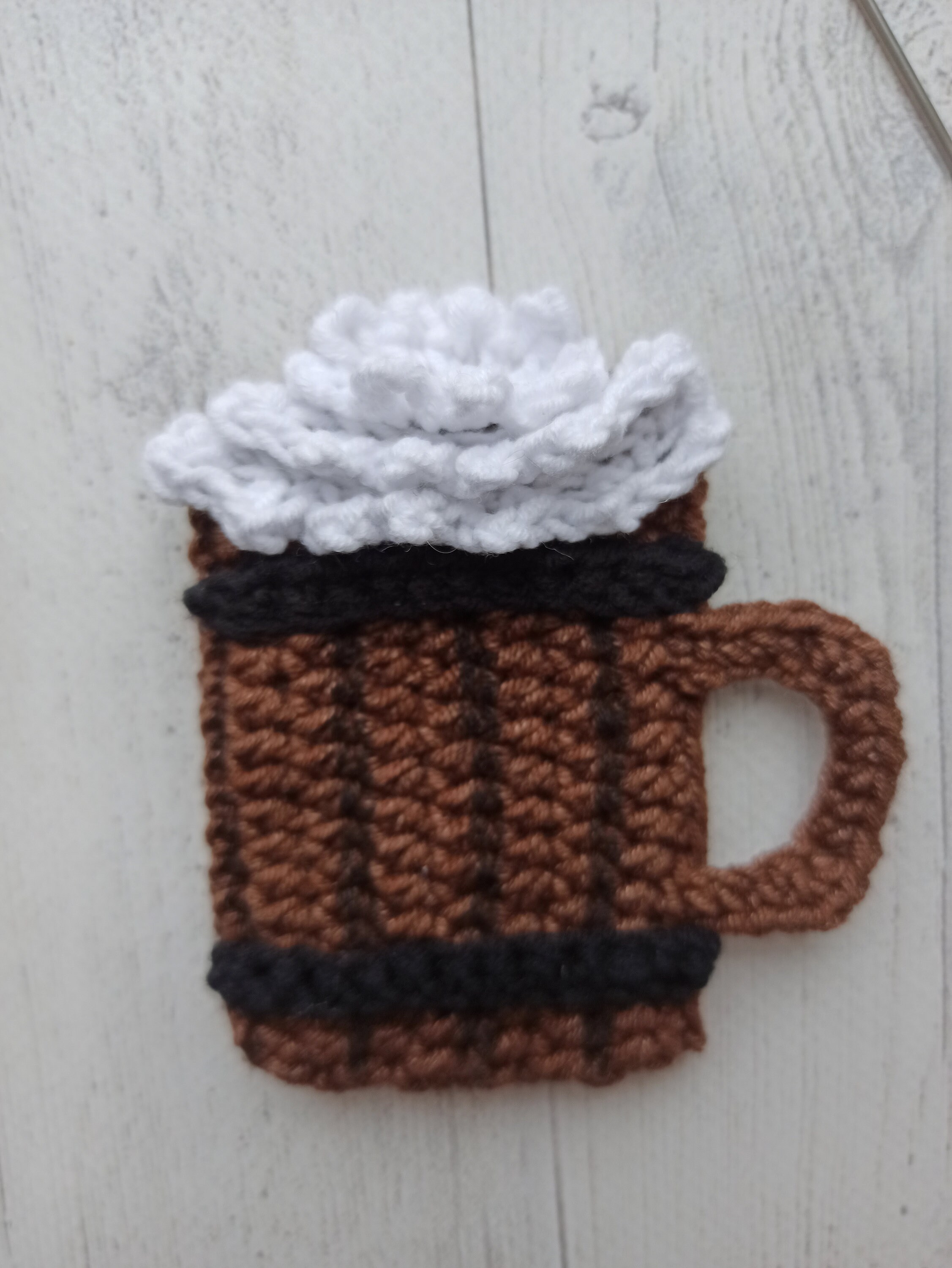 Crochet pattern beer mug Funny Fathers day crochet gift Etsy
