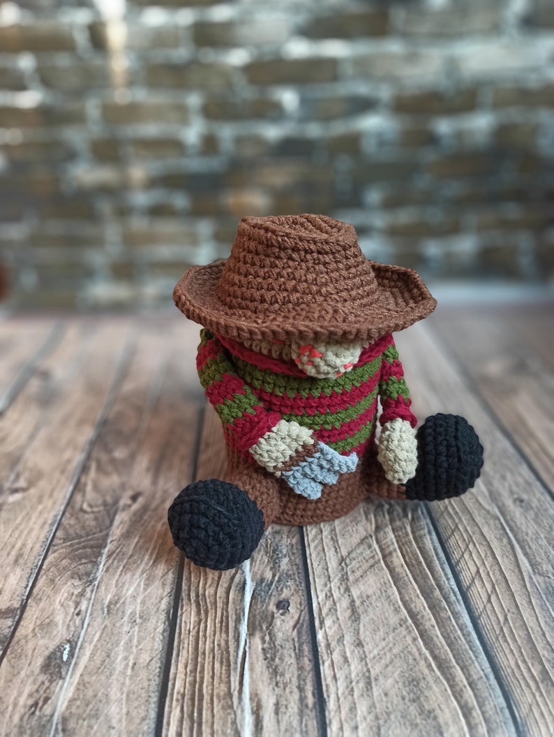 Horror Gnome Crochet Pattern Creepy Tutorial Gonk Pattern Etsy