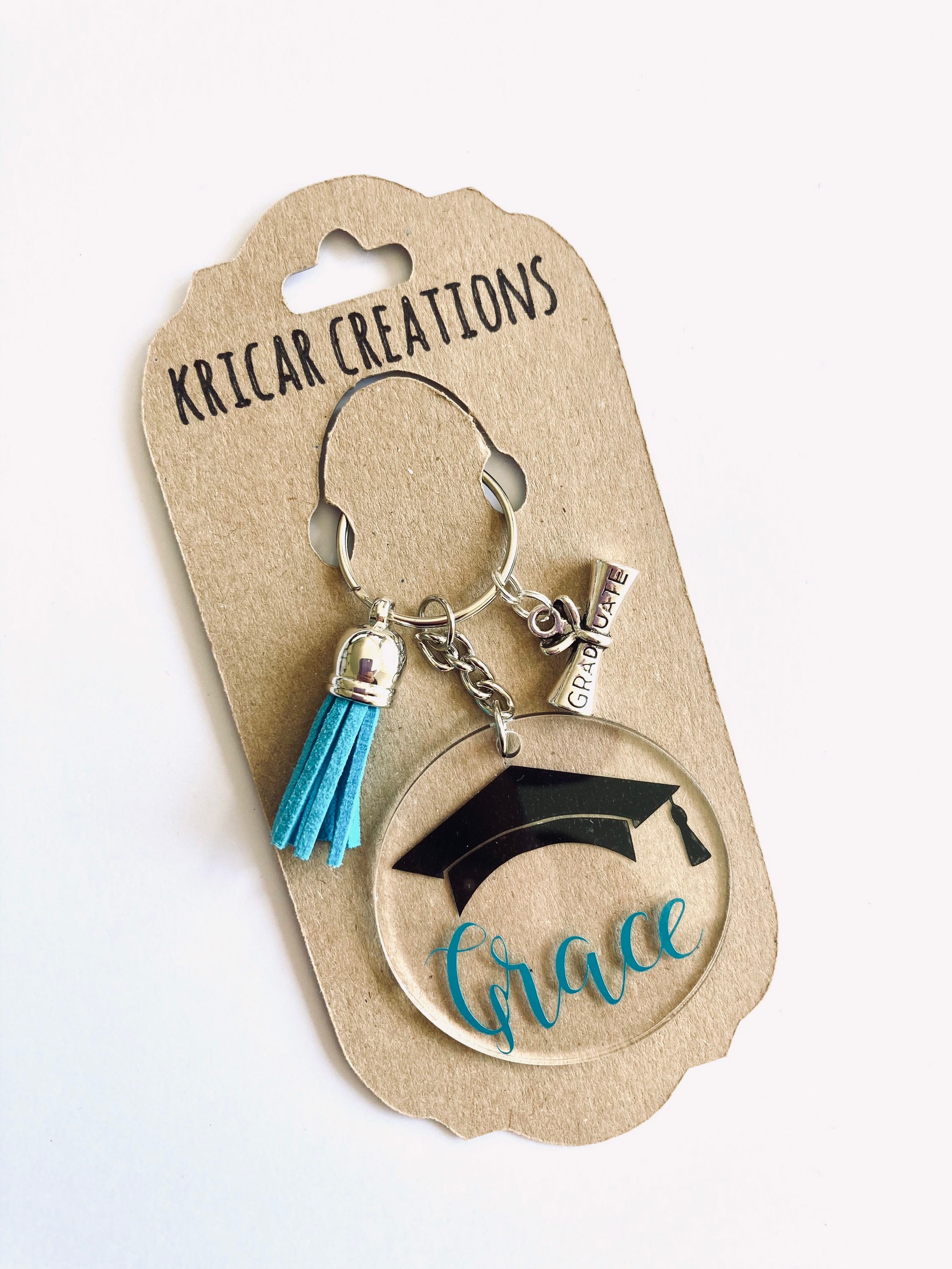 Handmade Graduation Gift Keychain DIY Design – Beaducation
