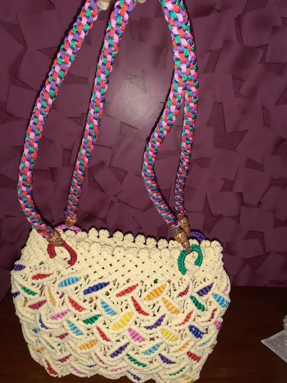 macrame bag etsy