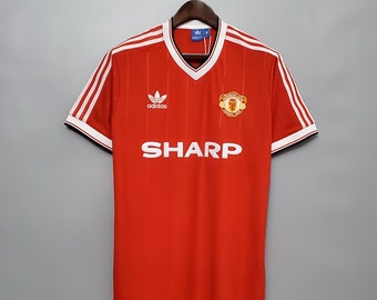 Football Jersey Vintage Retro Manchester Unite 70s and 80s, Soccer Shirt, from Spain - Different Sizes