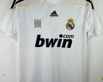 Voetbalshirt Vintage Retro Real Madrid 2000-2010, voetbalshirt, uit Spanje - verschillende maten