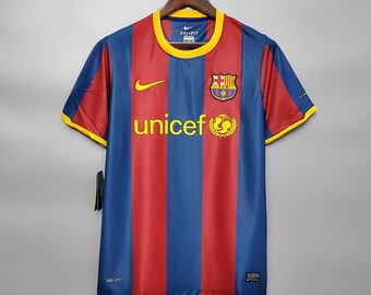 Camiseta Futbol Vintage Retro Barcelona 2010-2020, Camiseta de Futbol, de España - Diferentes Tallas