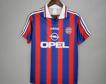 Maillot de football rétro vintage Bayern Munich 80-90, Soccer Socker, Chemise, d’Allemagne - Différentes tailles