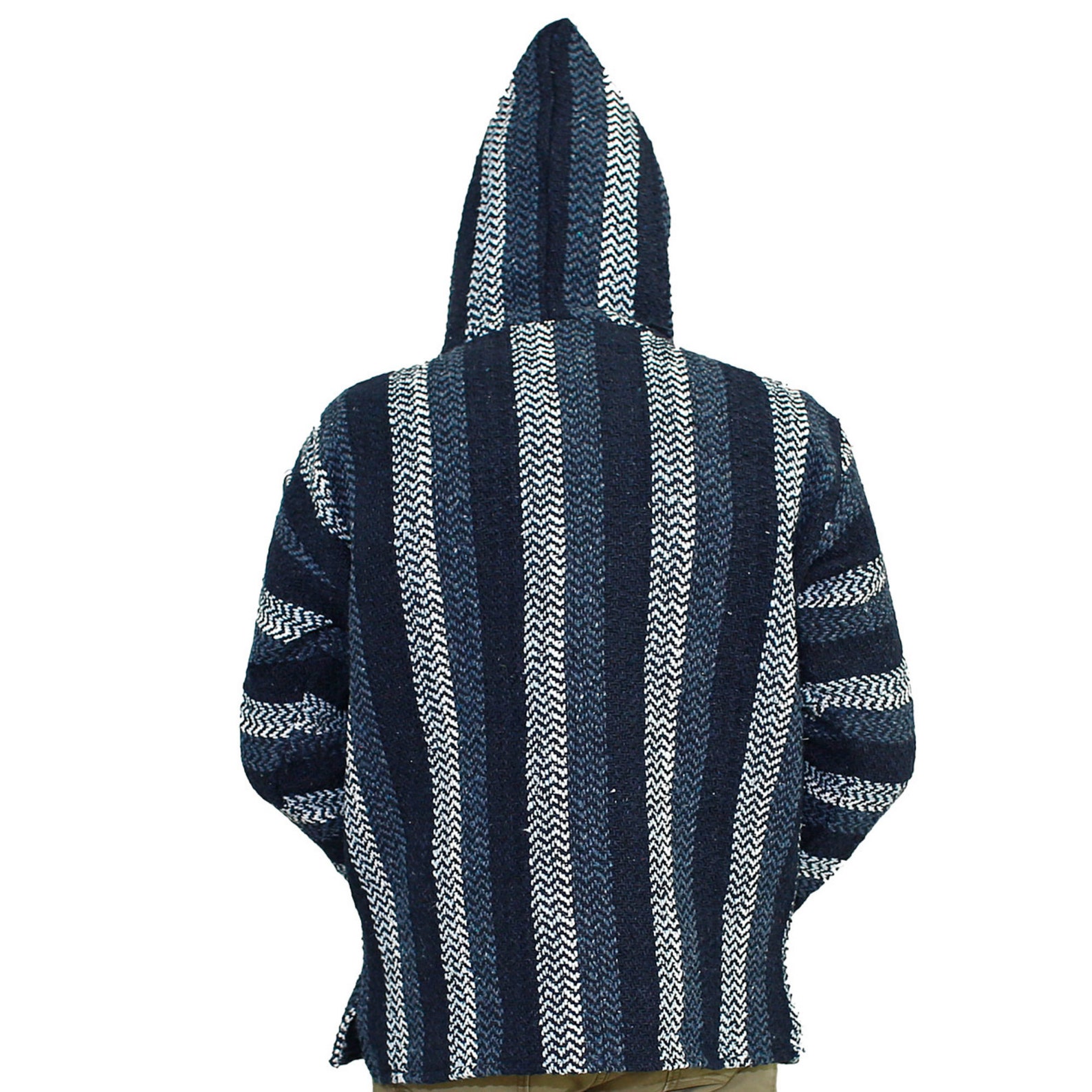 Del Mex Mexican Baja Hoodie Hippie Surf Poncho Sweater Etsy