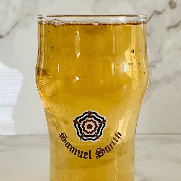 Samuel Smith Half Pint Pub Beer Glass 10 oz