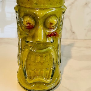 Monster Tiki Glass 16 oz Frankenstein Tiki Cocktail Tumbler