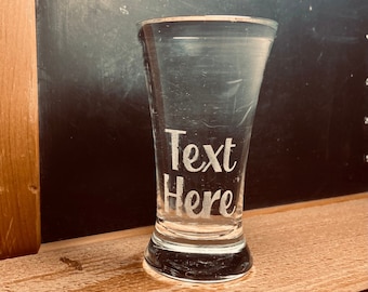 Personalized Pilsner Glass Beer Taster 2.5 oz