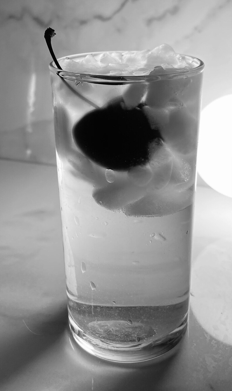 Vodka Soda Cocktail Glass 7 Oz Classic Mixed Drink Glass Etsy