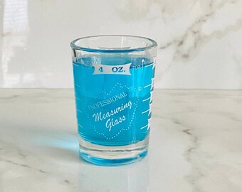 4 ounce Shot Glass Measuring Glass Cocktail Measure