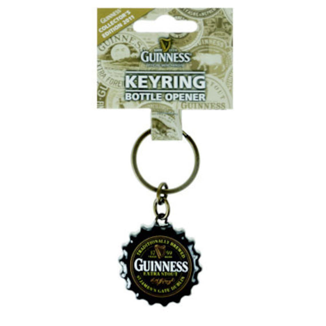 Guinness Bottle Opener Keychain 2011 Collector's edition Etsy