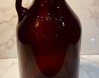 2 quart Vintage Style Milk Growler Jug Glass Bottle w/ Tight Seal Screwtop Lid
