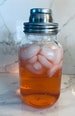 Glass Mason Jar Cocktail Shaker 